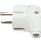 Вилка MAKEL с/з угл. бел. (125шт/уп)