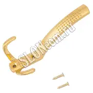 Soller крючок 212 В GP (2-х рож.) золото