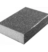 Губка шлифовальная алюминий-оксидная, 100х70х25 мм,  Р 40