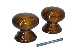 Ручка-кнопка Дуб (46521) (ВЕЛЕС)