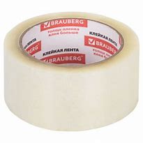 Клейка лента упаковочная 48мм х 66м прозрачная 40мкр UNIBOB(офисмаг)