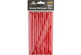 Карандаши строительные, 180 мм, 12 шт. (MOS)