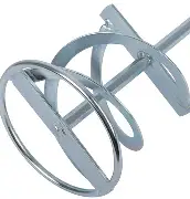 Миксер для строительных смесей оцинкованный Профи 120x600 мм