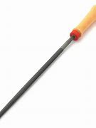 Напильник, пластиковая ручка, трехгранный 200 мм