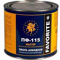 Эмаль ПФ-115 желтая 0,8кг "STATUS"