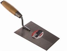 Кельма отделочника "Трапеция", 160 мм. дер. ручка, мет. колпачек