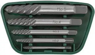 Экстракторы для шурупов 5 шт.