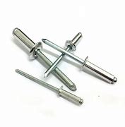 Заклепки 4,0х8 алюминий/сталь, оцинк. 