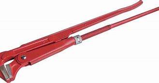 Ключ трубный рычажный 1", угол наклона губок 45˚, CrV