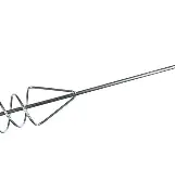 Миксер для строительных смесей оцинкованный Профи 100х500 мм