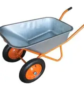 Тачка строительная Bohrer ТВН-2Н двухколесная  210кг