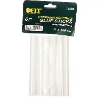 Стержни клеевые бесцветные 11х100 мм, 6 шт.