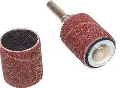Бандаж наждачный и барабан наждачный, набор 10+1 шт.