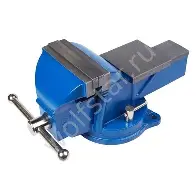 Тиски слесарные 150мм, ПОВОРОТНЫЕ УСИЛЕННЫЕ