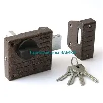 Замок накладной ЗН1-2.1 медь (27871) (ЗЕНИТ)