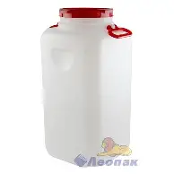 Бочка-канистра 60л прямоугольная с навесными ручками