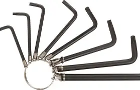 Ключи "звездочки" 8 шт. Т9-Т40 на кольце