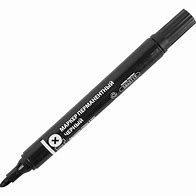 Маркер LEKON DUO перманентный двухсторонний цвет: черный