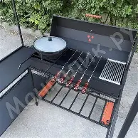 Подставка под казан на мангал до 33см