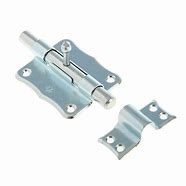 Задвижка накладная ЗТ2 белый(50х48мм)(100)