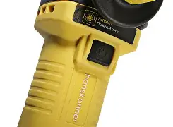 Болгарка (УШМ) HAG9125SB 125мм, 1600Вт, 11000об/мин, БЕСЩЁТОЧНАЯ