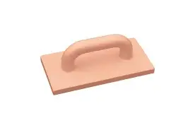 Терка полиуретановая облегченная красная 120х240