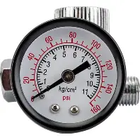 Регулятор подачи воздуха с манометром