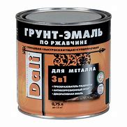 Грунт-эмаль по ржав.зеленый мох 0,75кг "DALI"