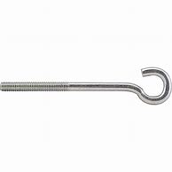 Крючок-полукольцо М8х210 (200) с метрической резьбой, поштучно
