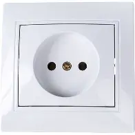 Розетка Intro Plano 1-201-01 без заземления 