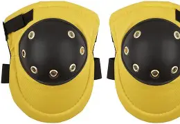 Наколенники пластиковые с подкладкой и пластиковыми чашками Стандарт