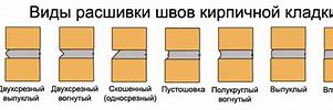 Расшивка для швов 10мм выпуклая, шов вогнутый.