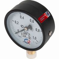 Манометр радиальный 6 бар       вертикальный VF.MN.50.014.06