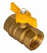 Кран шаровой Газ  1/2 г/г бабочка