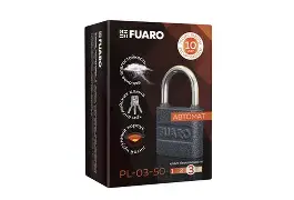 Замок навесной PL-UNI-0450 3key (58205) (FUARO)