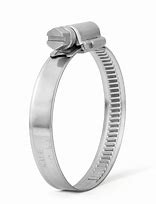 Хомут хромированный 130 мм-150 мм