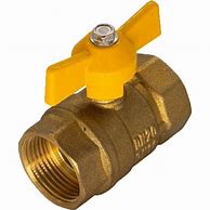 Кран шаровой Газ  3/4 г/г бабочка