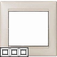 UNIVersal"Валери"рамка трехместная горизонтальная 1/10/200