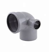 Колено с отводом 110х50х45 правое