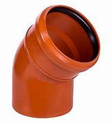 Отвод 200*90 ПВХ рыжий