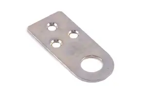 Прбой-ушко прямое 70х30  (70х30х2) цинк белый (39431) (СКОБИС)